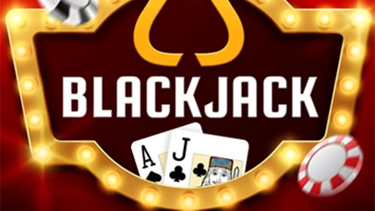 Mesa de Blackjack Neo com cartas e fichas